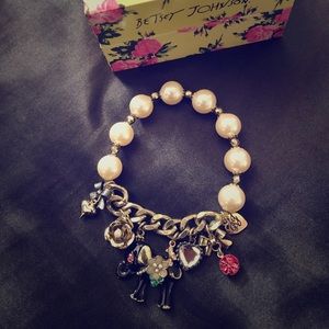 Betsey Johnson charm bracelet